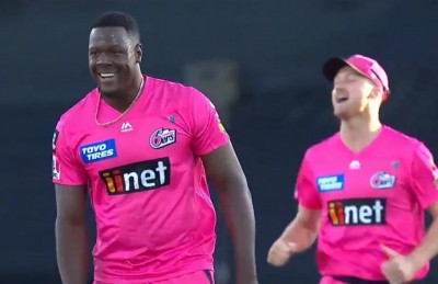 Brathwaite looking forward to new BBL season with Sydney Sixers Brathwaite looking forward to new BBL season with Sydney Sixers