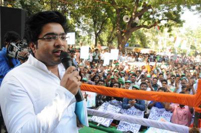 Abhishek Banerjee claims his vehicle was attacked in Tripura, BJP denies Abhishek Banerjee claims his vehicle was attacked in Tripura, BJP denies