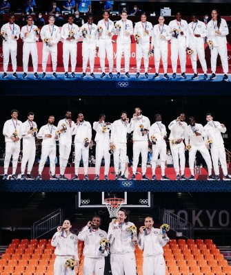 US wins gold as usual, but teams catching up in Olympic basketball US wins gold as usual, but teams catching up in Olympic basketball