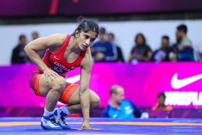 Olympics: Wrestler Vinesh Phogat loses in quarterfinals Olympics: Wrestler Vinesh Phogat loses in quarterfinals