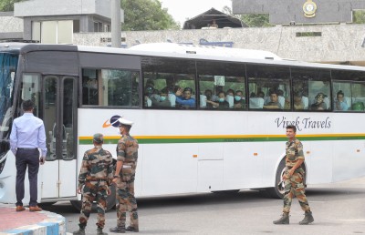 IAF plane with 35 evacuees from Kabul lands at Hindon IAF plane with 35 evacuees from Kabul lands at Hindon