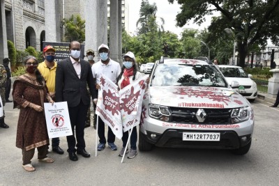 'Stop Spitting' campaign flagged off in B'luru 'Stop Spitting' campaign flagged off in B'luru