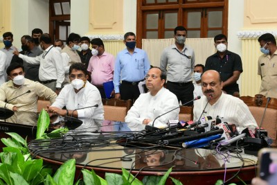 29 cabinet ministers to take oath in K'taka today 29 cabinet ministers to take oath in K'taka today