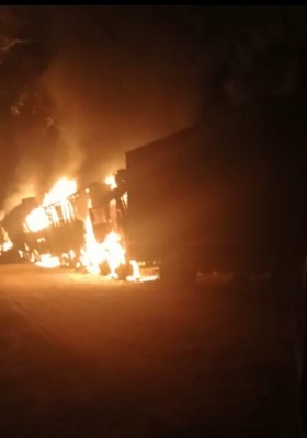 Militants kill 5 truck drivers in Assam, vehicles set on fire Militants kill 5 truck drivers in Assam, vehicles set on fire