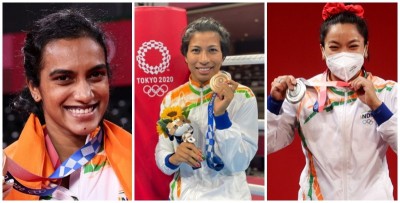 US Embassy India celebrates success of country's athletes; praises Chopra, Sindhu, Mirabai US Embassy India celebrates success of country's athletes; praises Chopra, Sindhu, Mirabai