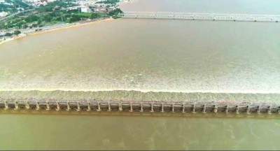 Flood waters recede in Krishna river