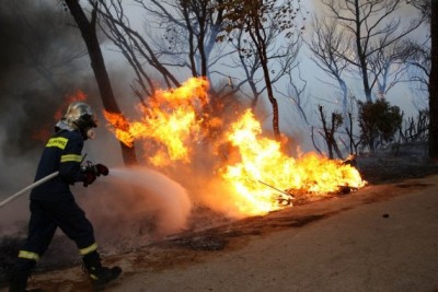 Greek PM says saving lives top priority as wildfires rage Greek PM says saving lives top priority as wildfires rage