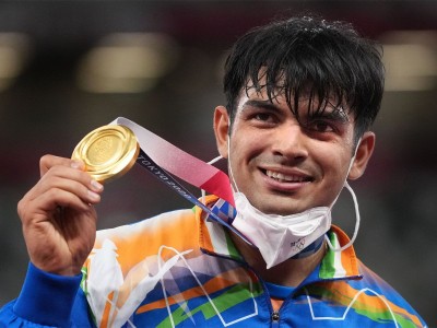Can't express my feelings when national anthem was being played: Neeraj Chopra Can't express my feelings when national anthem was being played: Neeraj Chopra