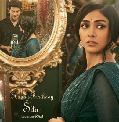 Mrunal Thakur's first look in Dulquer Salmaan's next revealed