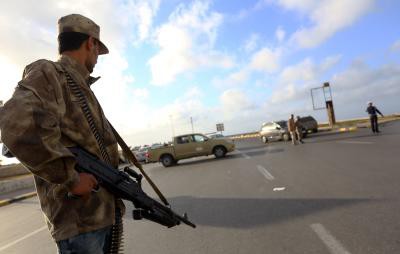 IS suicide bomber attacks Libyan security checkpoint IS suicide bomber attacks Libyan security checkpoint