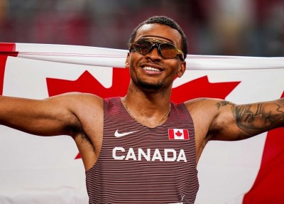 Olympics: Canada's Andre De Grasse wins men's 200m title Olympics: Canada's Andre De Grasse wins men's 200m title