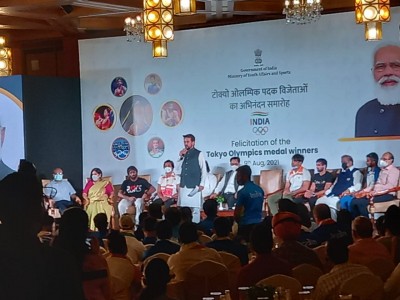 Not only medals, you have won hearts of Indians: Anurag Thakur Not only medals, you have won hearts of Indians: Anurag Thakur