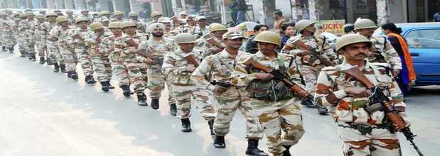 Roads of Maujpur, Jaffrabad deserted as forces begin flag marches Roads of Maujpur, Jaffrabad deserted as forces begin flag marches