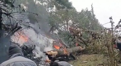 Army chopper crashes in TN, top officer on board