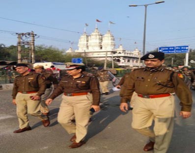 Delhi Police prepare for battle against Omicorn Delhi Police prepare for battle against Omicorn