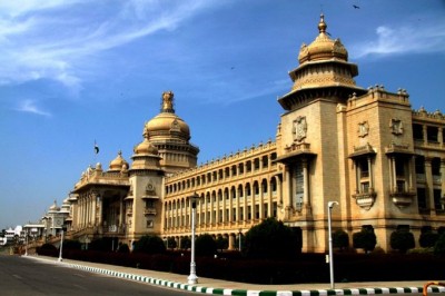 Stage set for 10-day winter session in K'taka Stage set for 10-day winter session in K'taka