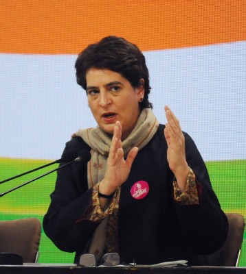 Misuse of Ram Mandir Trust money, SC should conduct probe: Priyanka Misuse of Ram Mandir Trust money, SC should conduct probe: Priyanka