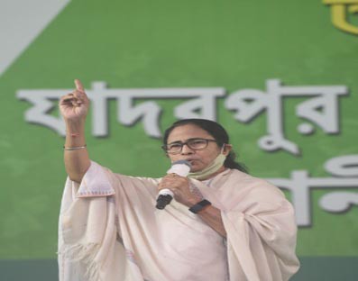 Mamata misusing agencies to remain relevant in KMC polls: BJP Mamata misusing agencies to remain relevant in KMC polls: BJP