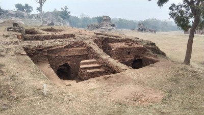 Underground 'palace' of Naga kingdom excavated in Jharkhand, could yield many secrets Underground 'palace' of Naga kingdom excavated in Jharkhand, could yield many secrets