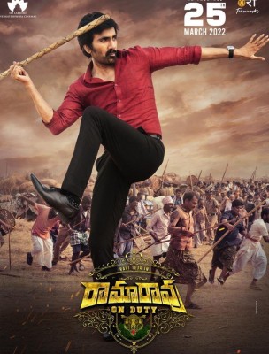 Ravi Teja-starrer 'Ramarao On Duty' to release on March 25