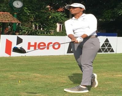 Golfer Lakhmehar leads by slender one shot margin in 14th Leg of WPGT Golfer Lakhmehar leads by slender one shot margin in 14th Leg of WPGT