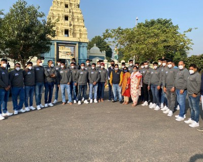 PKL 8: UP Yoddha leave home base to enter bio-bubble in Bengaluru PKL 8: UP Yoddha leave home base to enter bio-bubble in Bengaluru