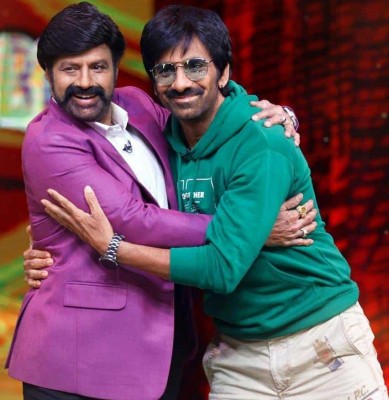 Ravi Teja, Balakrishna come together for chirpy chat on 'Unstoppable with NBK' Ravi Teja, Balakrishna come together for chirpy chat on 'Unstoppable with NBK'