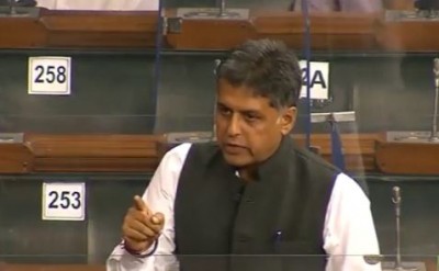 Manish Tewari gives adjournment notice on inflation Manish Tewari gives adjournment notice on inflation