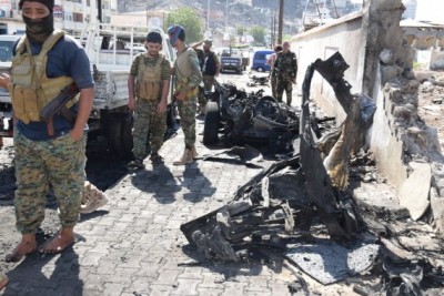 Saudi-led airstrikes hit Houthi-controlled military camps in Yemen: media Saudi-led airstrikes hit Houthi-controlled military camps in Yemen: media