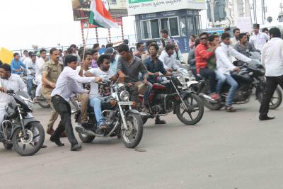 Telangana bans rallies, public meetings till Jan 2 Telangana bans rallies, public meetings till Jan 2