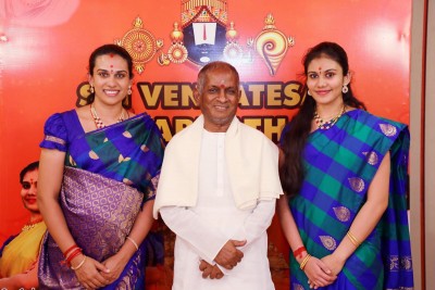 Ilaiyaraaja releases album by Carnatic icon M.S. Subbulakshmi's great granddaughters Ilaiyaraaja releases album by Carnatic icon M.S. Subbulakshmi's great granddaughters