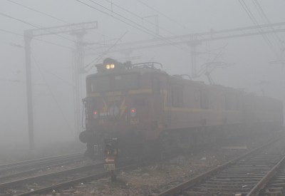 Narrow escape for passengers of Vikramshila express as it rams SUV Narrow escape for passengers of Vikramshila express as it rams SUV