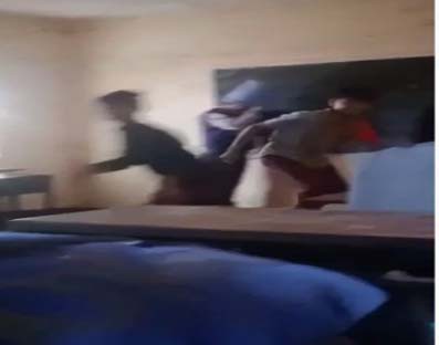 Students 'harass' teacher in classroom, video goes viral Students 'harass' teacher in classroom, video goes viral
