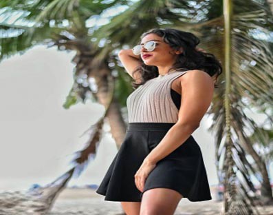 Samyuktha Hegde asks people to not judge others on the basis of what they see Samyuktha Hegde asks people to not judge others on the basis of what they see