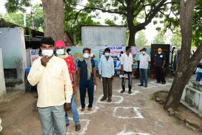Polling underway for six seats of Telangana Legislative Council Polling underway for six seats of Telangana Legislative Council