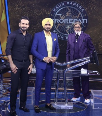 'KBC 13': Harbhajan Singh, Irfan Pathan to appear on season finale 'KBC 13': Harbhajan Singh, Irfan Pathan to appear on season finale