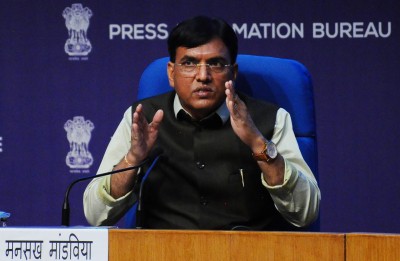 India's 60% eligible population fully vaccinated: Mandaviya India's 60% eligible population fully vaccinated: Mandaviya