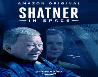 William Shatner's space flight documented in Amazon special William Shatner's space flight documented in Amazon special