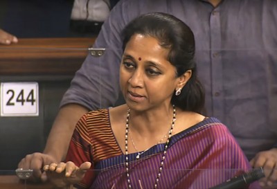 Supriya Sule, 2 Maha ministers, MLA test Covid positive Supriya Sule, 2 Maha ministers, MLA test Covid positive
