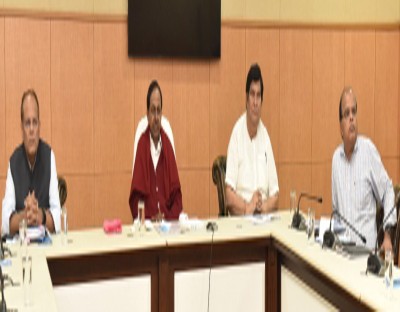 CMs of Telugu states attend PM's video conference on 'Azadi ka Amrit Mahotsav' CMs of Telugu states attend PM's video conference on 'Azadi ka Amrit Mahotsav'