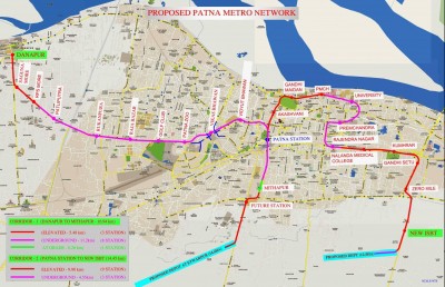 BUDA sanctions Rs 500 cr for Patna Metro rail project BUDA sanctions Rs 500 cr for Patna Metro rail project