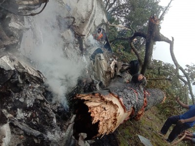 CDS chopper crash: Air Force continues probe at Coonoor CDS chopper crash: Air Force continues probe at Coonoor