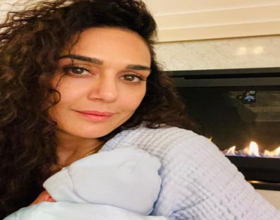 Preity Zinta is loving 'burp cloths, diapers and babies' Preity Zinta is loving 'burp cloths, diapers and babies'