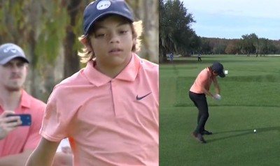 Mark Waugh, Vaughan praise Woods Jr's golfing skills Mark Waugh, Vaughan praise Woods Jr's golfing skills