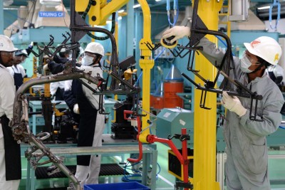 India's Oct industrial production eases sequentially to 3.2% India's Oct industrial production eases sequentially to 3.2%