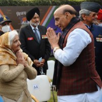Integration of armed forces to help India face adversaries' threats: Rajnath