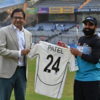 Felicitating Ajaz Patel is a memory Wankhede Stadium will keep for a long time: MCA chief Patil