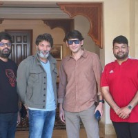 'Bheemla Nayak' team catches up with Mahesh Babu in Dubai to plan new film