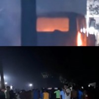 5 policemen injured, vehicles burnt as workers' clash in Kerala