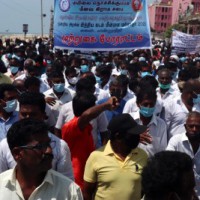 Protest held in TN against arrest of fishermen by Sri Lankan Navy